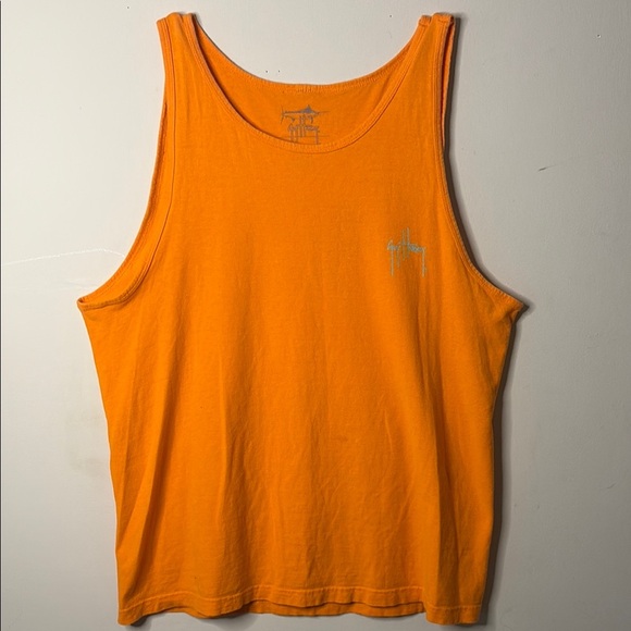 Guy Harvey Orange Tank Top - Picture 1 of 6